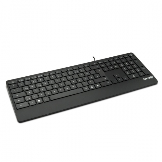 TERRA Keyboard 4000 Corded [DE] USB black Copilot (2810756)