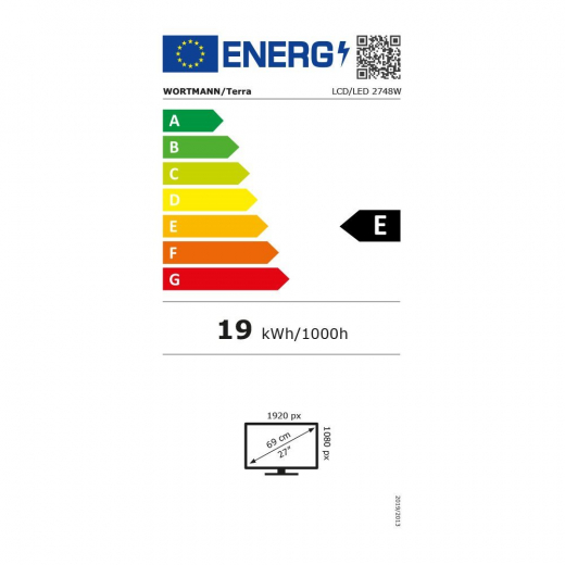 TERRA LCD/LED 2748W V4 schwarz HDMI/DP/USB-C GREEN (3030263)