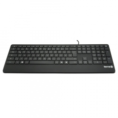 TERRA Keyboard 4000 Corded [DE] USB black Copilot (2810756)